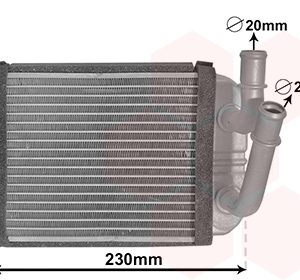 Schimbator de caldura incalzire habitaclu VAN WEZEL 58006381 – VW | AutoRival