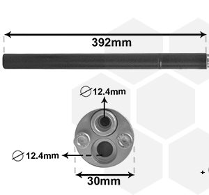 Uscator aer conditionat VAN WEZEL 5800D212 – VW | AutoRival