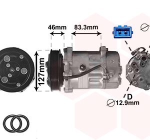 Compresor climatizare VAN WEZEL 5800K050 – VW | AutoRival