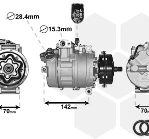 Compresor climatizare VAN WEZEL 5800K087 – VW | AutoRival