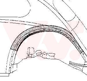 Aripa interioara VAN WEZEL 5801.44 – VW | AutoRival