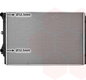 Radiator racire motor VAN WEZEL 58012701 – VW | AutoRival