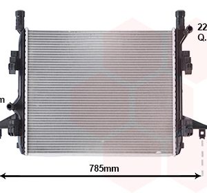Radiator racire motor VAN WEZEL 58012736 – VW | AutoRival