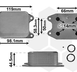 Radiator ulei motor VAN WEZEL 58013703 – VW | AutoRival