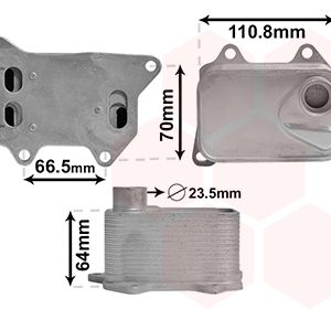 Radiator ulei motor VAN WEZEL 58013704 – VW | AutoRival