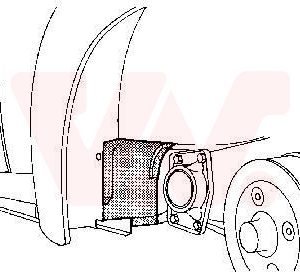 Aripa interioara VAN WEZEL 5801470 – VW | AutoRival