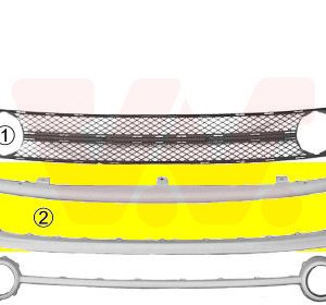 Grila ventilatie bara protectie VAN WEZEL 5803599 – VW | AutoRival