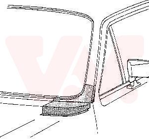 Rama parbriz VAN WEZEL 5810152 – VW | AutoRival