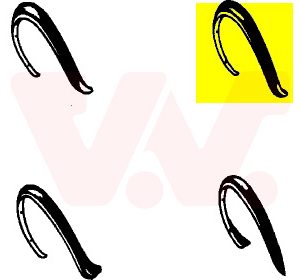 Latire aripa VAN WEZEL 5813522 – VW | AutoRival