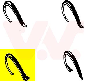 Latire aripa VAN WEZEL 5813523 – VW | AutoRival