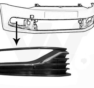 Grila ventilatie bara protectie VAN WEZEL 5814494 – VW | AutoRival