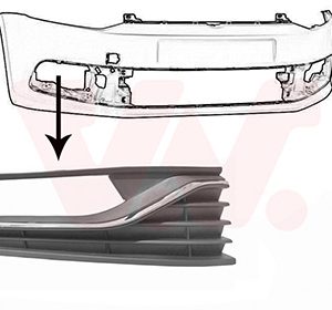 Grila ventilatie bara protectie VAN WEZEL 5814594 – VW | AutoRival