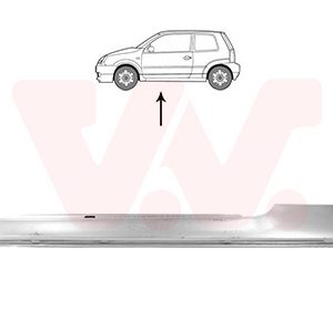 Placa de prag VAN WEZEL 5817101 – VW | AutoRival