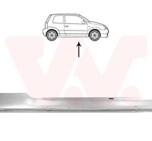 Placa de prag VAN WEZEL 5817102 – VW | AutoRival