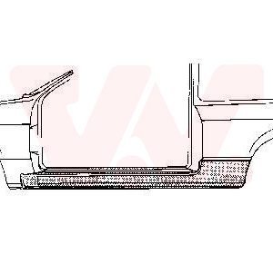 Placa de prag VAN WEZEL 5820101 – VW | AutoRival