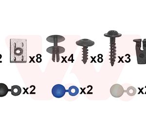 Set montaj bara protectie VAN WEZEL 5827794 – VW | AutoRival