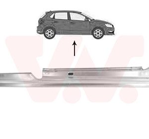 Placa de prag VAN WEZEL 5829102 – VW | AutoRival