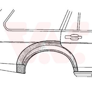 Panou lateral VAN WEZEL 5834144 – VW | AutoRival
