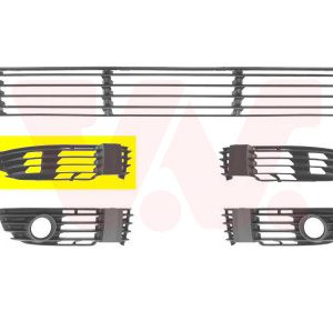 Grila ventilatie bara protectie VAN WEZEL 5837592 – VW | AutoRival