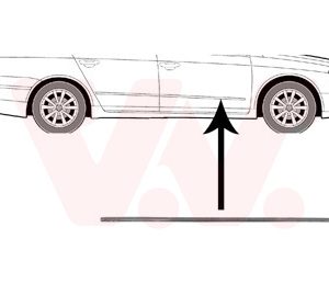 Elemente decorative / protectie portiera VAN WEZEL 5839404 – VW | AutoRival