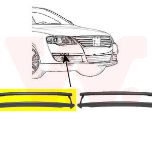 Banda de protectie bara de protectie VAN WEZEL 5839582 – VW | AutoRival