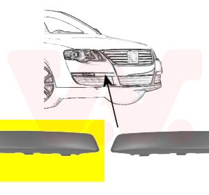 Banda de protectie bara de protectie VAN WEZEL 5839588 – VW | AutoRival