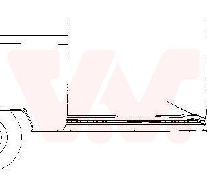 Placa de prag VAN WEZEL 5851.02 – VW | AutoRival