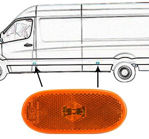 Lampa laterala VAN WEZEL 5862917 – VW | AutoRival