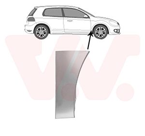 Aripa VAN WEZEL 5863156 – VW | AutoRival