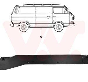 Placa de prag VAN WEZEL 5870110 – VW | AutoRival