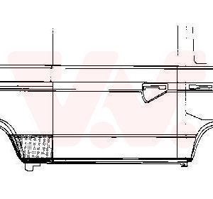 Panou lateral VAN WEZEL 5870141 – VW | AutoRival