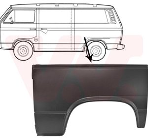 Panou lateral VAN WEZEL 5870147 – VW | AutoRival