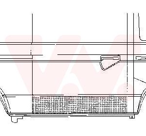 Usa caroserie VAN WEZEL 5870174 – VW | AutoRival
