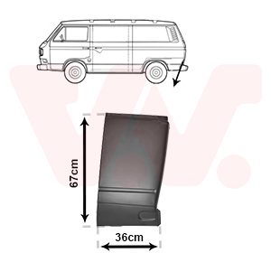 Panou lateral VAN WEZEL 5871133 – VW | AutoRival
