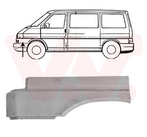 Aripa VAN WEZEL 5875155 – VW | AutoRival