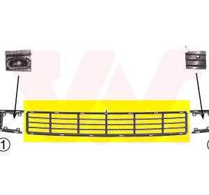Grila ventilatie bara protectie VAN WEZEL 5878590 – VW | AutoRival