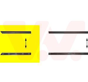 Elemente decorative / protectie portiera VAN WEZEL 5880426 – VW | AutoRival