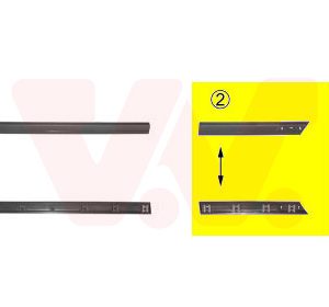 Elemente decorative / protectie panou lateral VAN WEZEL 5883409 – VW | AutoRival