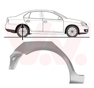 Panou lateral VAN WEZEL 5886148 – VW | AutoRival