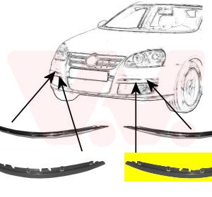 Banda de protectie bara de protectie VAN WEZEL 5886481 – VW | AutoRival