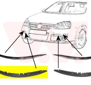 Banda de protectie bara de protectie VAN WEZEL 5886482 – VW | AutoRival