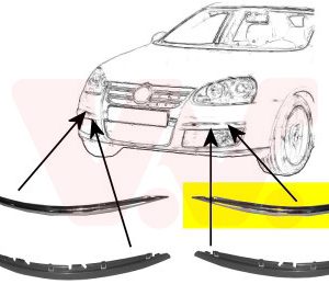 Banda de protectie bara de protectie VAN WEZEL 5886483 – VW | AutoRival