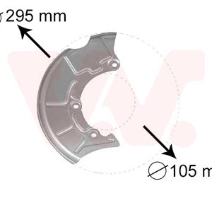 Protectie stropire disc frana VAN WEZEL 5888372 – VW | AutoRival