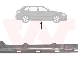 Placa de prag VAN WEZEL 5894108 – VW | AutoRival