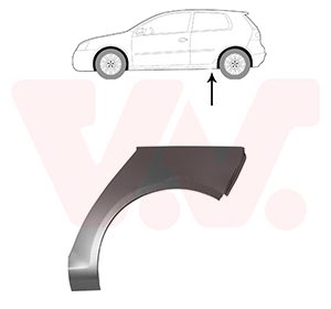 Panou lateral VAN WEZEL 5894145 – VW | AutoRival