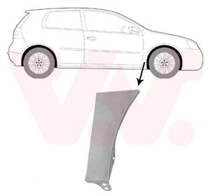 Aripa VAN WEZEL 5894156 – VW | AutoRival