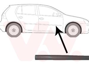 Elemente decorative / protectie portiera VAN WEZEL 5894404 – VW | AutoRival