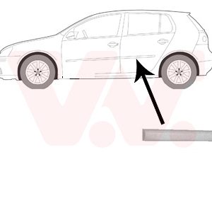 Elemente decorative / protectie portiera VAN WEZEL 5894425 – VW | AutoRival