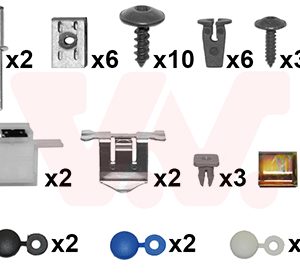 Set montaj bara protectie VAN WEZEL 5894794 – VW | AutoRival