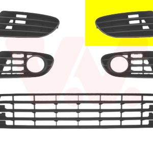 Grila ventilatie bara protectie VAN WEZEL 5895591 – VW | AutoRival